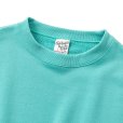 画像2: CALEE/Aeroknot CALEE arch logo wide silhouette S/S cutsew（Turquoise Blue）［ワイドシルエットカットソー-23春夏］ (2)