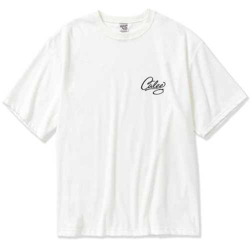 他の写真1: CALEE/CALEE Logo velour wide shilhouette s/s cutsew（White） 【60%OFF】［ベロアワイドシルエットT-23春夏］