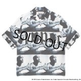 WACKO MARIA/2PAC / HAWAIIAN SHIRT（WHITE）［ハワイアンシャツ-23春夏］