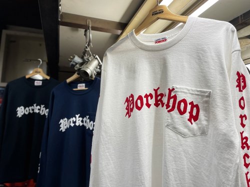 他の写真3: PORKCHOP/O.E.POCKET L/S TEE（NAVY）［プリント長袖ポケT-23春夏］