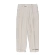 画像2: WACKO MARIA/PLEATED TROUSERS（TYPE-2）（IVORY）［ワンタックスラックス(TYPE-2)-23春夏］ (2)