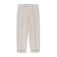 画像2: WACKO MARIA/PLEATED TROUSERS（TYPE-2）（IVORY）［ワンタックスラックス(TYPE-2)-23春夏］ (2)