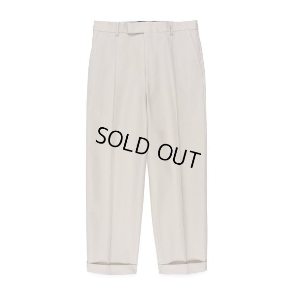 画像2: WACKO MARIA/PLEATED TROUSERS（TYPE-2）（IVORY）［ワンタックスラックス(TYPE-2)-23春夏］