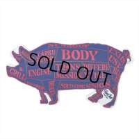 PORKCHOP/PORK CUSHION（NAVY/RED）［ポーククッション-23春夏］
