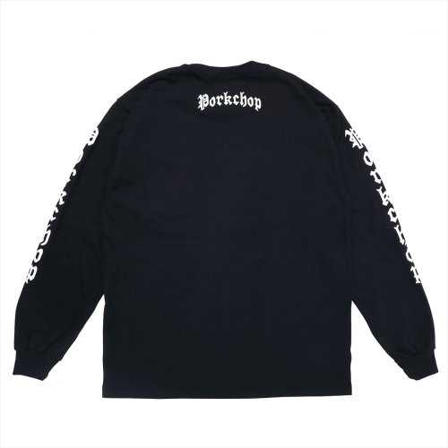 他の写真2: PORKCHOP/O.E.POCKET L/S TEE（BLACK）［プリント長袖ポケT-23春夏］