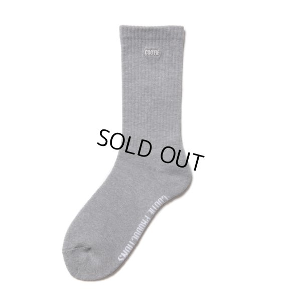 画像1: COOTIE PRODUCTIONS/Raza Middle Socks（Ash Gray）［ミドルソックス-23春夏］