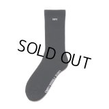 COOTIE PRODUCTIONS/Raza Middle Socks（Black）［ミドルソックス-23春夏］