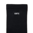 画像2: COOTIE PRODUCTIONS/Raza Middle Socks（Black）［ミドルソックス-23春夏］ (2)