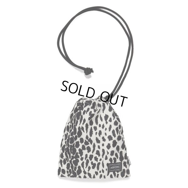 画像1: WACKO MARIA/PORTER / LEOPARD SHOULDER POUCH（WHITE）［レオパードショルダーポーチ-23春夏］