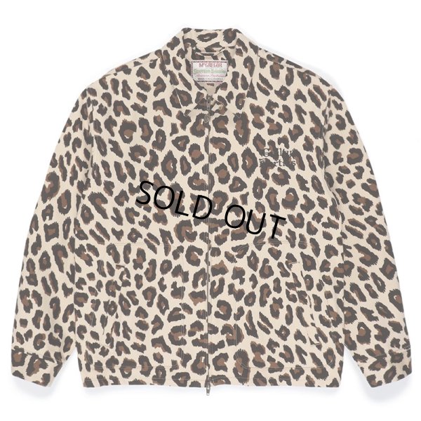 画像1: WACKO MARIA/MCGREGOR / LEOPARD DRIZZLER JACKET（BEIGE）［レオパードドリズラーJKT-23春夏］