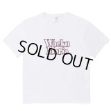 WACKO MARIA/WASHED HEAVY WEIGHT T-SHIRT（WHITE）［プリントT-23春夏］