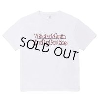 WACKO MARIA/WASHED HEAVY WEIGHT T-SHIRT（WHITE）［プリントT-23春夏］