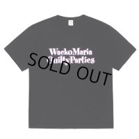 WACKO MARIA/WASHED HEAVY WEIGHT T-SHIRT（BLACK）［プリントT-23春夏］