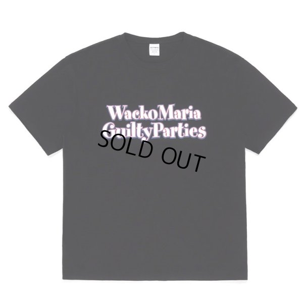 画像1: WACKO MARIA/WASHED HEAVY WEIGHT T-SHIRT（BLACK）［プリントT-23春夏］