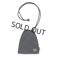 WACKO MARIA/PORTER / SHOULDER POUCH（BLACK）［ショルダーポーチ-23春夏］