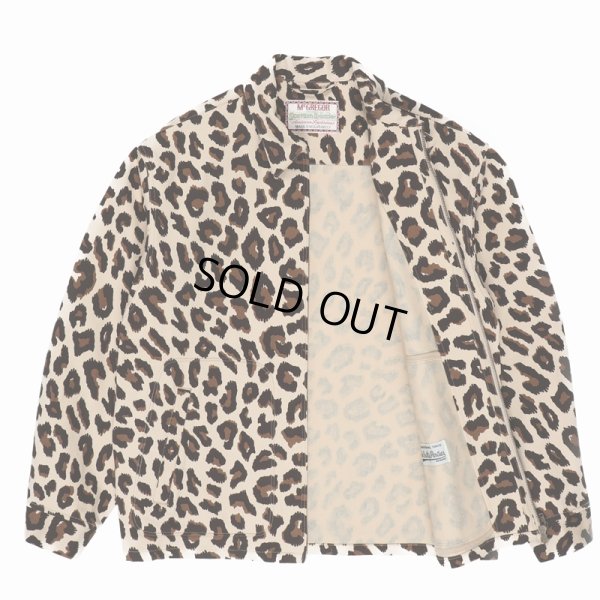 画像2: WACKO MARIA/MCGREGOR / LEOPARD DRIZZLER JACKET（BEIGE）［レオパードドリズラーJKT-23春夏］