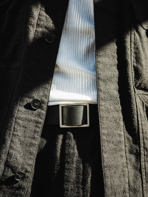 他の写真3: COOTIE PRODUCTIONS/Leather Square Belt（Silver）［レザースクエアベルト-23春夏］