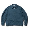 画像1: COOTIE PRODUCTIONS/C/R Twill Work Jacket（Smoke Navy）［ワークJKT-23春夏］ (1)