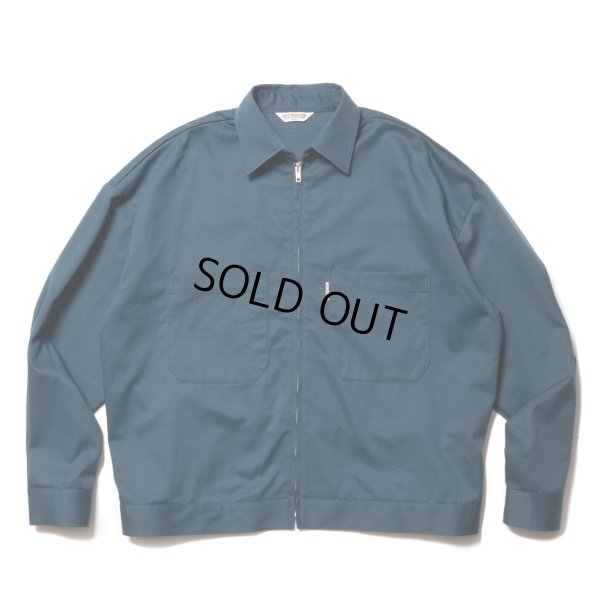 画像1: COOTIE PRODUCTIONS/C/R Twill Work Jacket（Smoke Navy）［ワークJKT-23春夏］