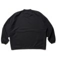 画像2: COOTIE PRODUCTIONS/Polyester Twill Football L/S Tee（Black）［ポリエステルツイルフットボール長袖-23春夏］ (2)