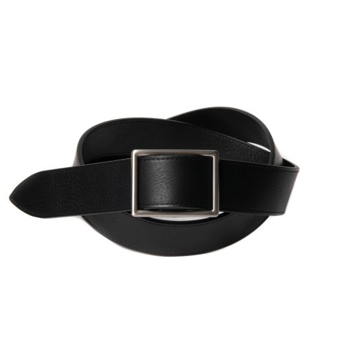 他の写真1: COOTIE PRODUCTIONS/Leather Square Belt（Silver）［レザースクエアベルト-23春夏］