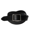 画像1: COOTIE PRODUCTIONS/Leather Square Belt（Silver）［レザースクエアベルト-23春夏］ (1)