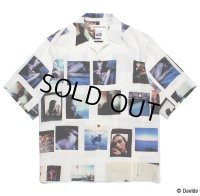 WACKO MARIA/DAVIDE SORRENTI / HAWAIIAN SHIRT（WHITE）［ハワイアンシャツ-23春夏］
