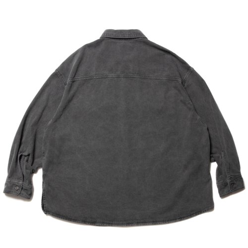 他の写真2: COOTIE PRODUCTIONS/Pigment Dyed Hard Twisted Yarn CPO Jacket（Black）［ピグメントダイCPO JKT-23春夏］