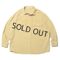 COOTIE PRODUCTIONS/Pigment Dyed Hard Twisted Yarn CPO Jacket（Yellow）［ピグメントダイCPO JKT-23春夏］