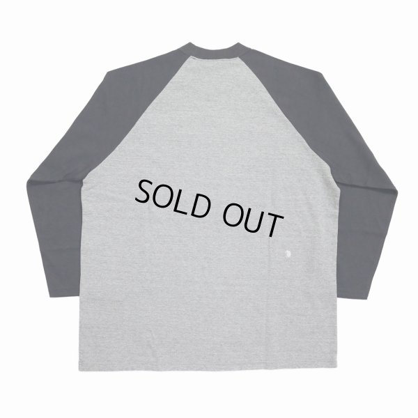 画像2: 【30%OFF】RATS/RAGLAN 3/4 SLEEVE TEE（GRAY）［ラグラン7分袖T-23春夏］