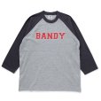 画像1: 【30%OFF】RATS/RAGLAN 3/4 SLEEVE TEE（GRAY）［ラグラン7分袖T-23春夏］ (1)