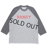 【30%OFF】RATS/RAGLAN 3/4 SLEEVE TEE（GRAY）［ラグラン7分袖T-23春夏］