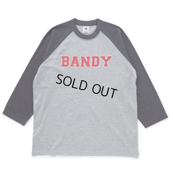 画像1: 【30%OFF】RATS/RAGLAN 3/4 SLEEVE TEE（GRAY）［ラグラン7分袖T-23春夏］