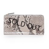 WACKO MARIA/SPEAK EASY / ROUND ZIP LONG WALLET（PYTHON）［ラウンドジップロングウォレット-23春夏］