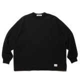 COOTIE PRODUCTIONS/Inlay Sweat L/S Tee（Black）［インレイスウェット長袖T-23春夏］