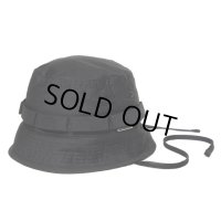 COOTIE PRODUCTIONS/Back Satin Boonie Bucket Hat（Black）［ブーニーバケットハット-23春夏］