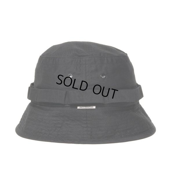 画像2: COOTIE PRODUCTIONS/Back Satin Boonie Bucket Hat（Black）［ブーニーバケットハット-23春夏］