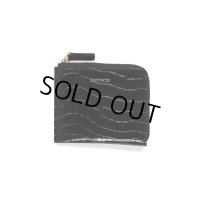 WACKO MARIA/SPEAK EASY / ROUND ZIP WALLET（CROCODILE）［ラウンドジップウォレット-23春夏］