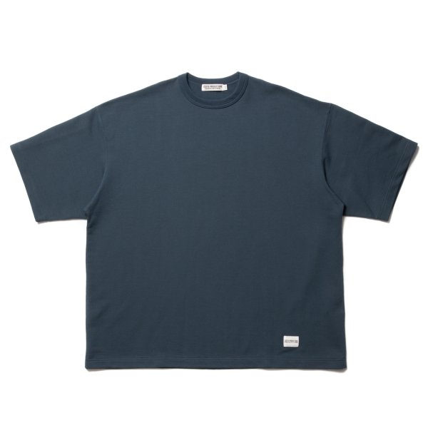 画像1: COOTIE PRODUCTIONS/Inlay Sweat S/S Tee（Smoke Navy）［インレイスウェットT-23春夏］