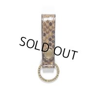 WACKO MARIA/PYTHON LEATHER KEY HOLDER（BEIGE）［パイソンレザーキーホルダー-24秋冬］