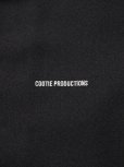 画像4: COOTIE PRODUCTIONS/Polyester Twill Fly Front S/S Shirt（Black）［ポリエステルツイルフライフロントシャツ-23春夏］