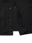 画像6: COOTIE PRODUCTIONS/Polyester Twill Fly Front S/S Shirt（Black）［ポリエステルツイルフライフロントシャツ-23春夏］