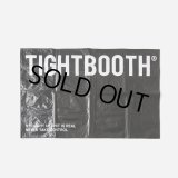 TIGHTBOOTH/LOGO LEISURE SHEET（Black） 【30%OFF】［ロゴレジャーシート-23春夏］