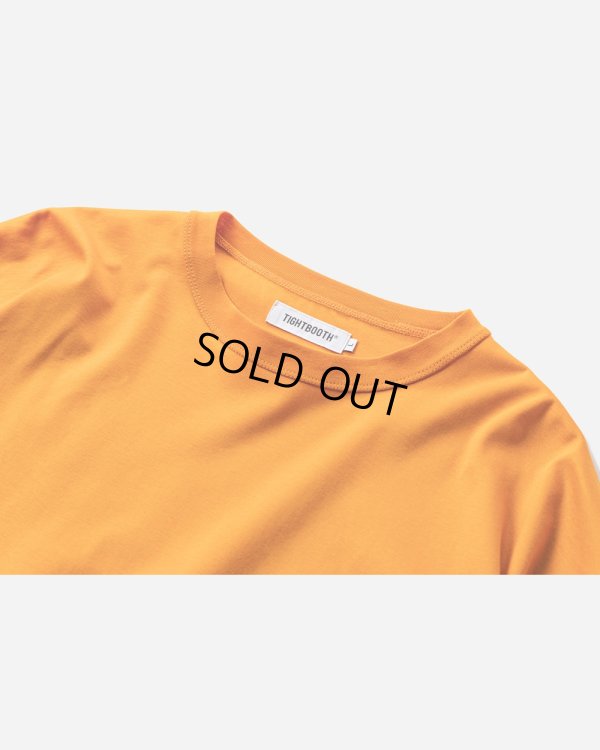 画像2: 【50%OFF】TIGHTBOOTH/C PONTE 3/4 SLEEVE T-SHIRT（Orange）［コットンポンチ7分袖T-23春夏］