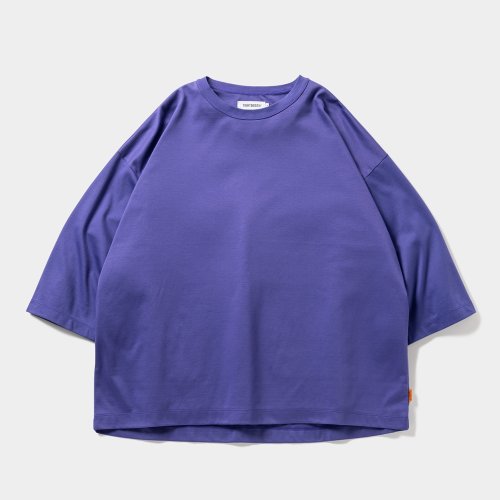 他の写真1: TIGHTBOOTH/C PONTE 3/4 SLEEVE T-SHIRT（Purple） 【30%OFF】［コットンポンチ7分袖T-23春夏］