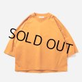 【50%OFF】TIGHTBOOTH/C PONTE 3/4 SLEEVE T-SHIRT（Orange）［コットンポンチ7分袖T-23春夏］