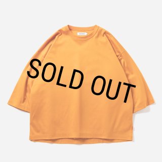 トップス TIGHTBOOTH/C PONTE 3/4 SLEEVE T-SHIRT 50%OFF】TIGHTBOOTH/C PONTE 3/4 SLEEVE T-SHIRT(Orange