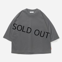 TIGHTBOOTH/C PONTE 3/4 SLEEVE T-SHIRT（Black） 【40%OFF】［コットンポンチ7分袖T-23春夏］