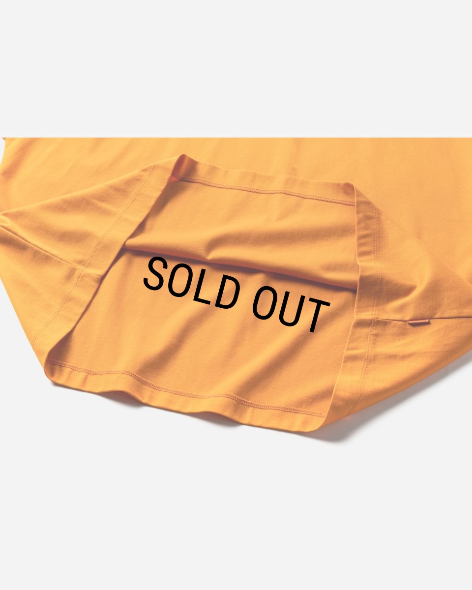 画像4: 【50%OFF】TIGHTBOOTH/C PONTE 3/4 SLEEVE T-SHIRT（Orange）［コットンポンチ7分袖T-23春夏］ (4)
