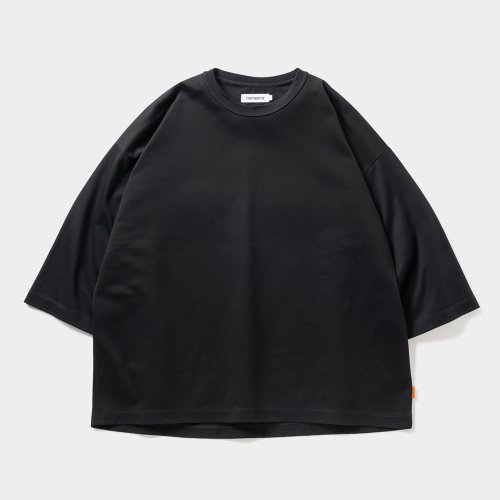 他の写真1: TIGHTBOOTH/C PONTE 3/4 SLEEVE T-SHIRT（Black） 【30%OFF】［コットンポンチ7分袖T-23春夏］